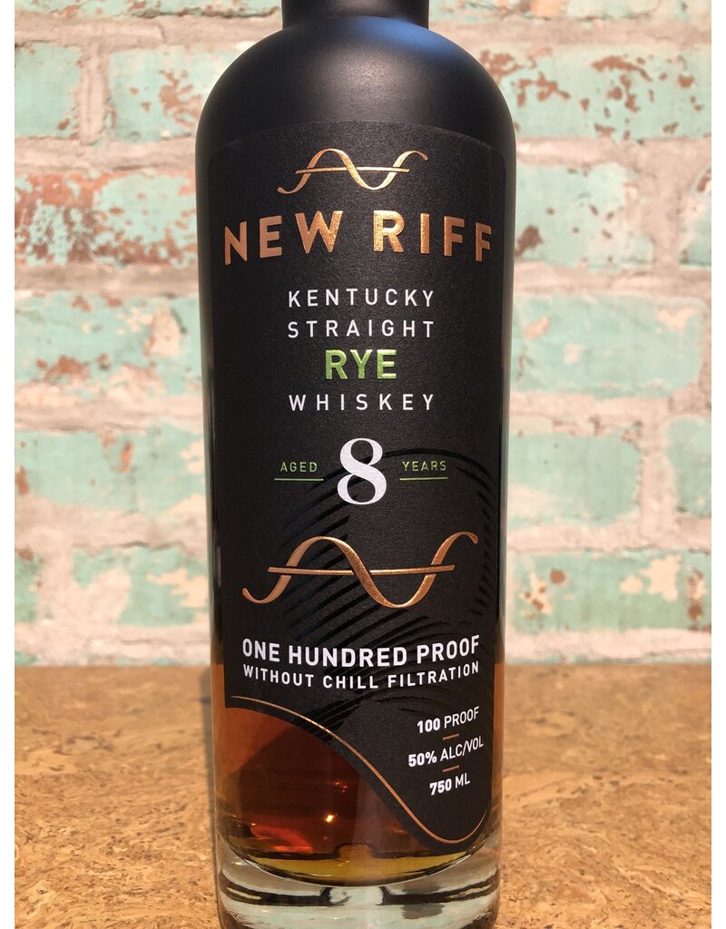 Spirits NEW RIFF STRAIGHT RYE 8 YR