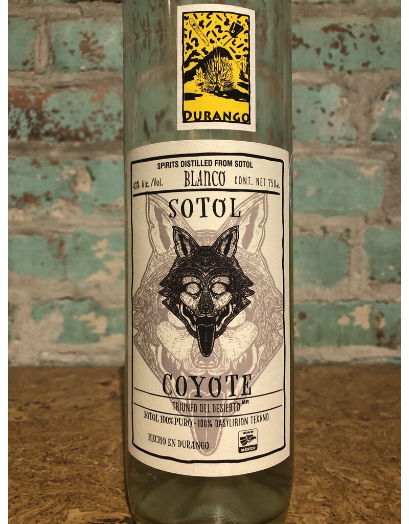 Spirits COYOTE SOTOL DURANGO BLANCO