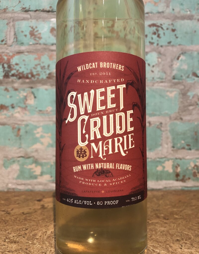 Spirits WILDCAT BROTHERS  SWEET CRUDE MARIE