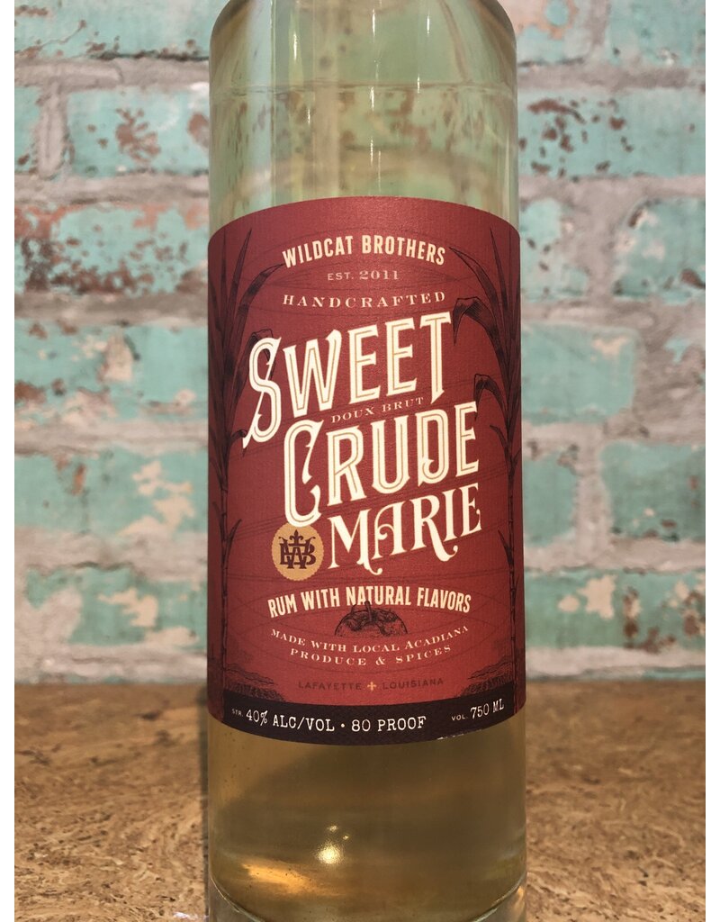 Spirits WILDCAT BROTHERS  SWEET CRUDE MARIE