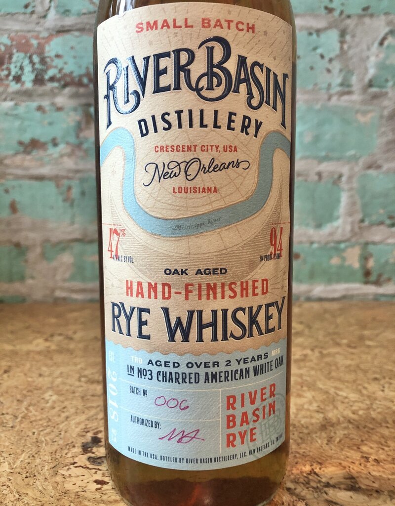 Spirits RIVER BASIN RYE WHISKEY
