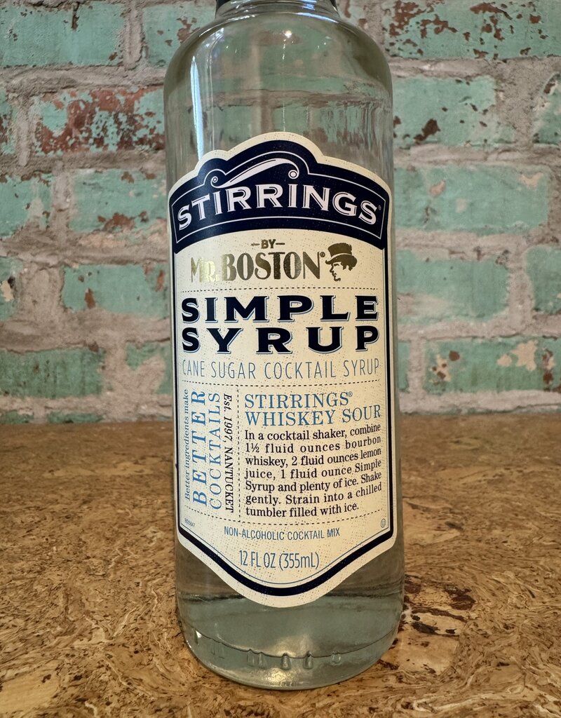 MIXERS STIRRINGS SIMPLE SYRUP