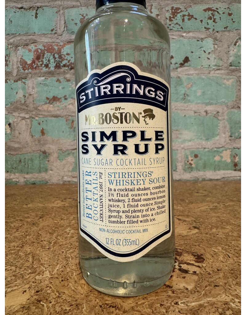 MIXERS STIRRINGS SIMPLE SYRUP