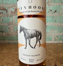 Spirits PINHOOK STRAIGHT BOURBON WHISKEY ORANGE TOP