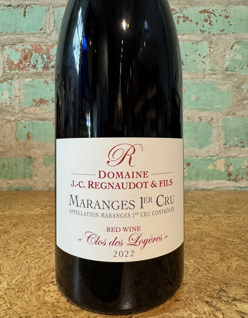 Wines DOMAINE JEAN-CLAUDE REGNAUDOT ET FILS MARANGES 1ER CRU CLOS DES LOYERES