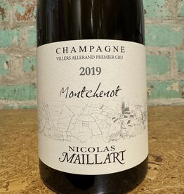 Wines NICOLAS MAILLART 'MONTCHENOT' 1ER CRU VILLERS ALLERAND EXTRA BRUT 2019