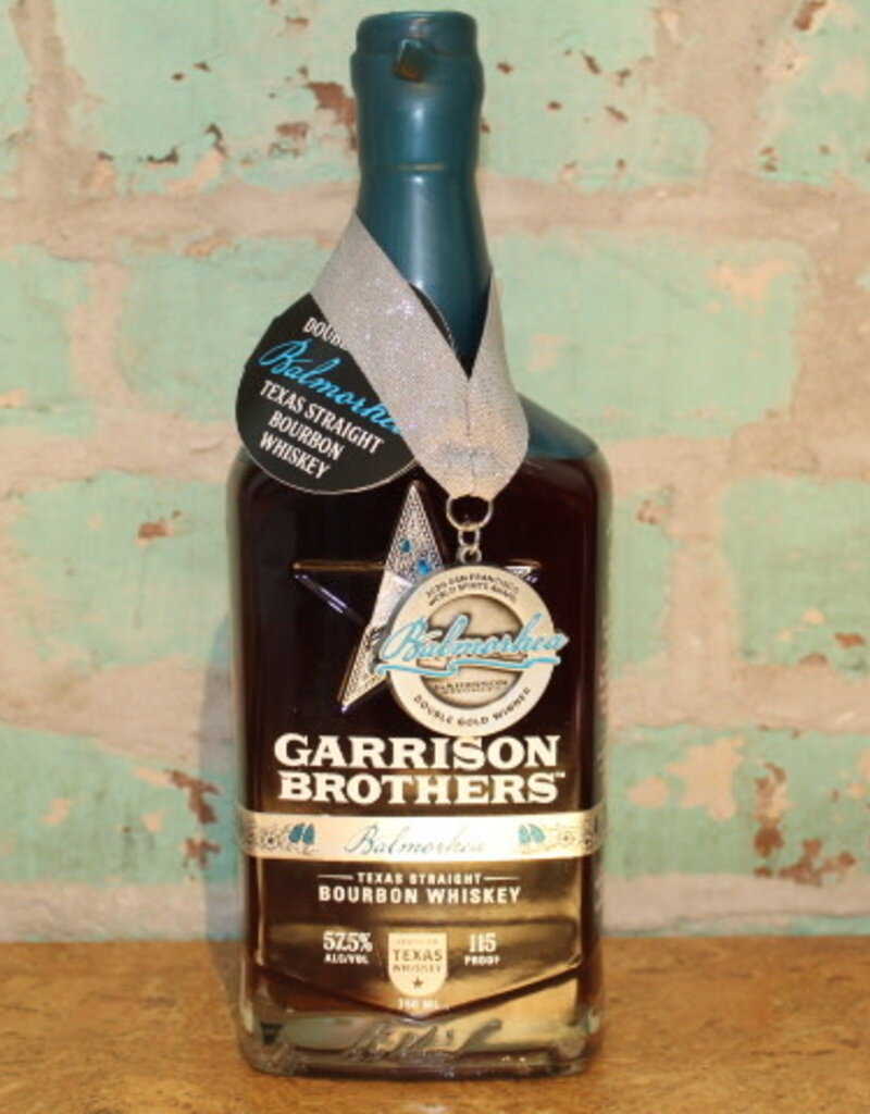 Spirits GARRISON BROTHERS BALMORHEA BOURBON