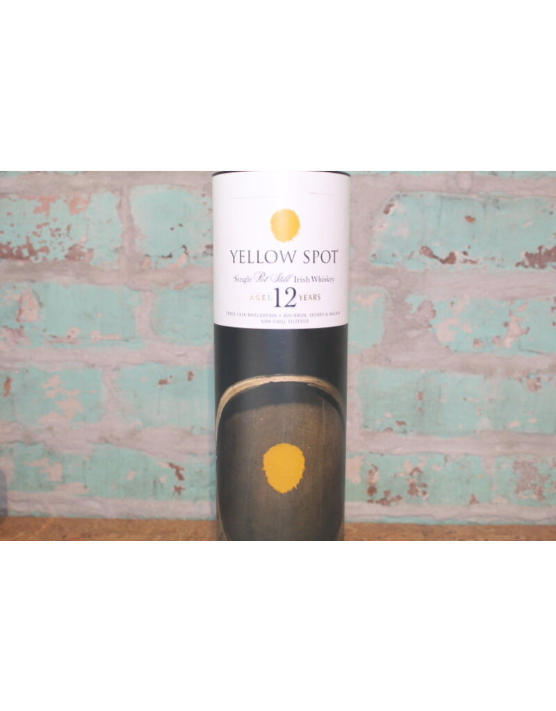 Spirits YELLOW SPOT IRISH WHISKEY AGED 12 YEARS