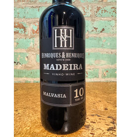 Wines HENRIQUES & HENRIQUES MALVASIA 10 YEAR MADEIRA
