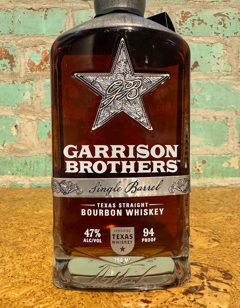 Spirits GARRISON BROTHERS BOURBON SINGLE BARREL