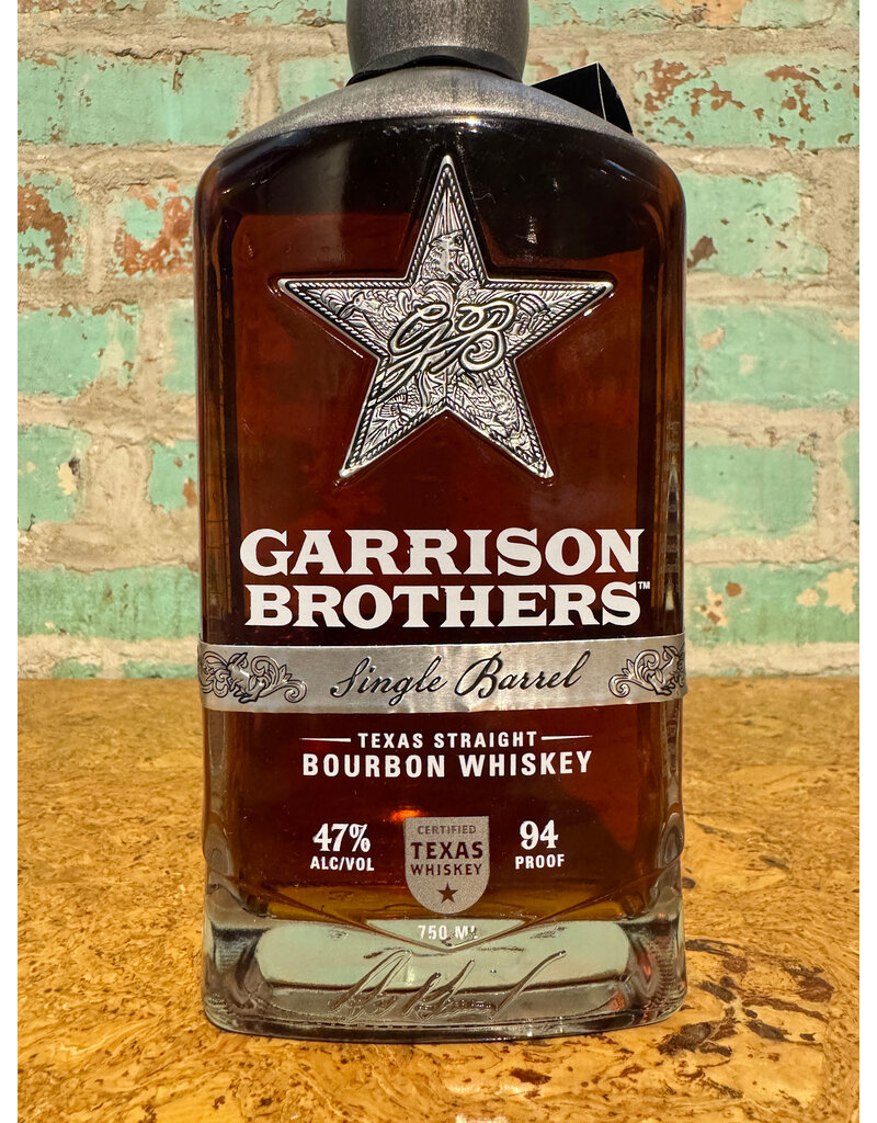 Spirits GARRISON BROTHERS BOURBON SINGLE BARREL