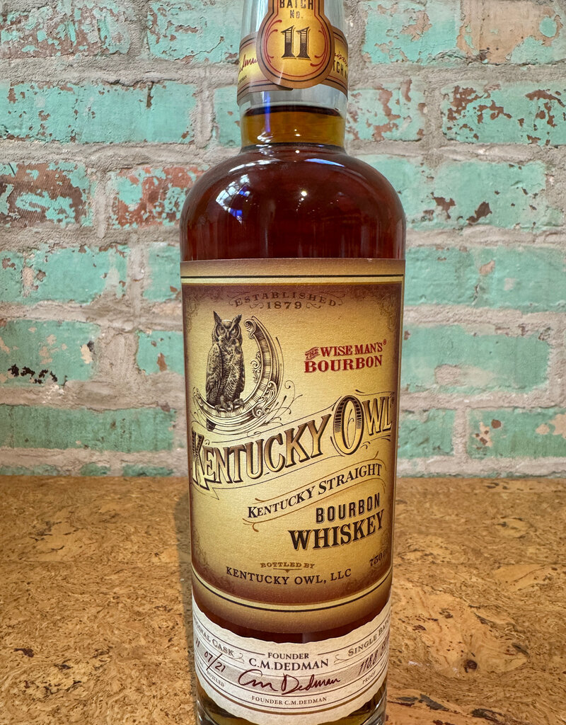 Spirits KENTUCKY OWL BOURBON BATCH 11