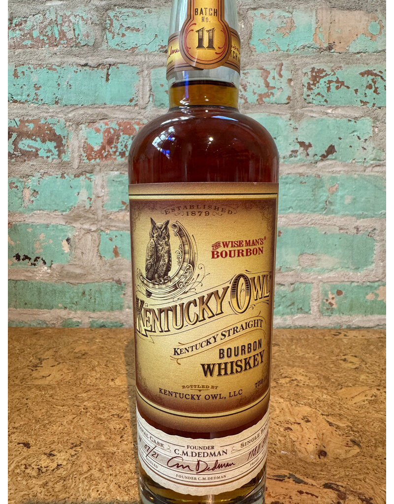 Spirits KENTUCKY OWL BOURBON BATCH 11