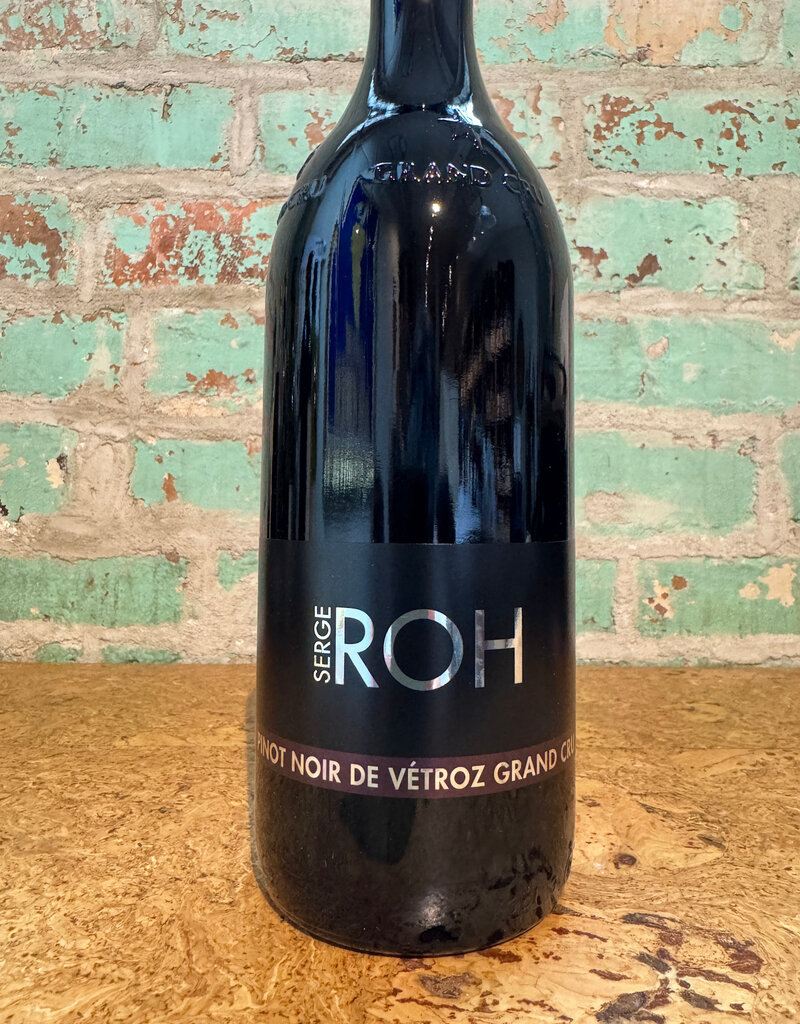 Wines SERGE ROH 'CAVES LES RUINETTES' PN DE VETROZ GRAND CRU