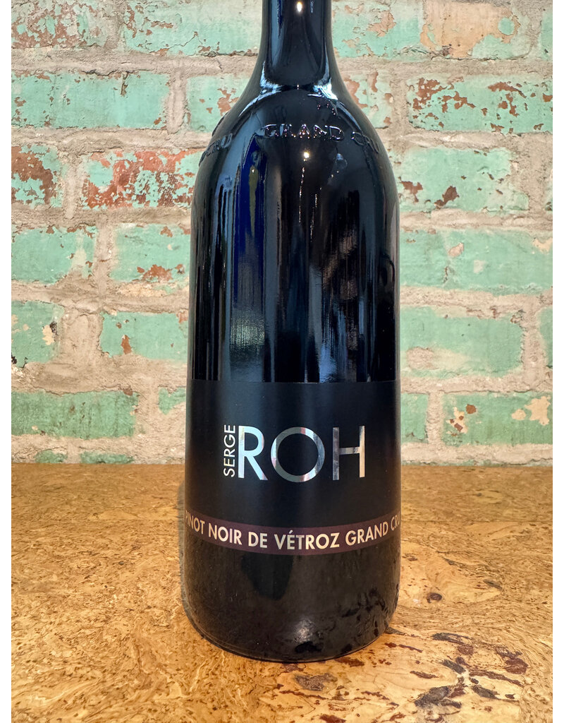 Wines SERGE ROH 'CAVES LES RUINETTES' PN DE VETROZ GRAND CRU