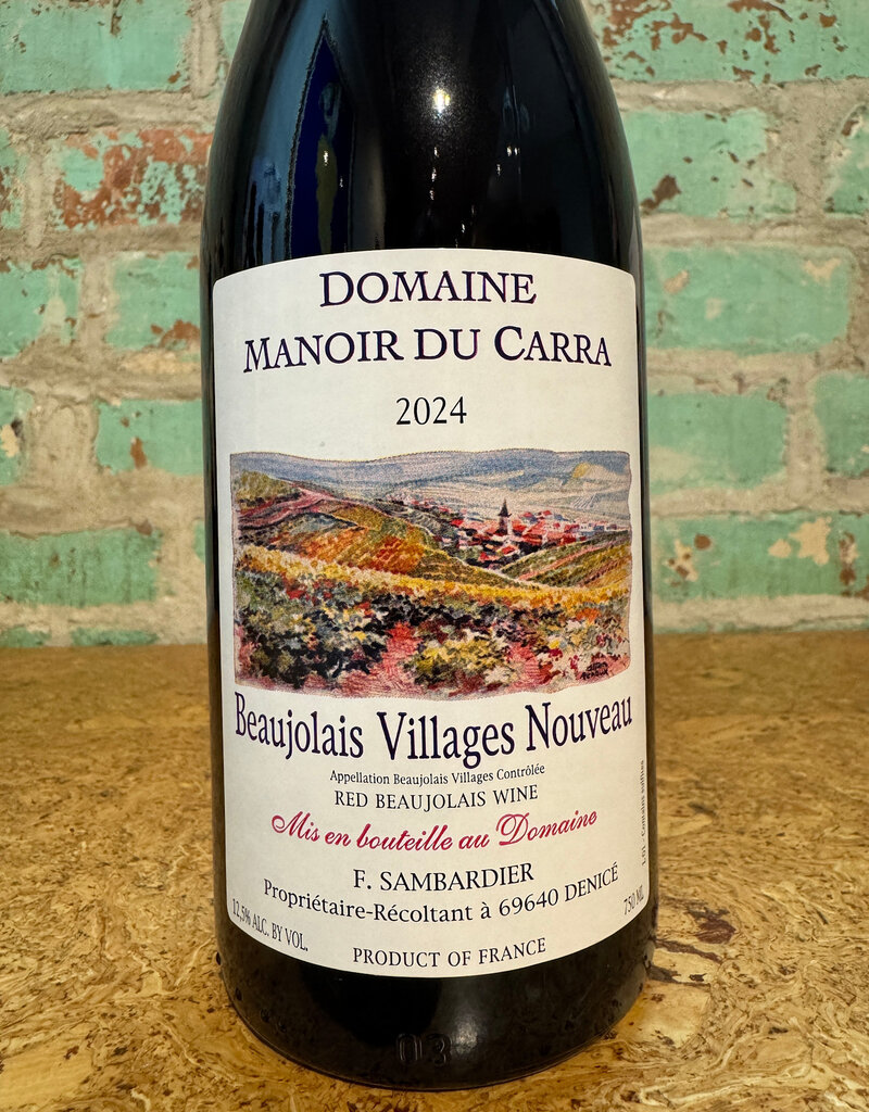 Wines DOMAINE MANOIR DU CARRA BEAUJOLAIS NOUVEAU