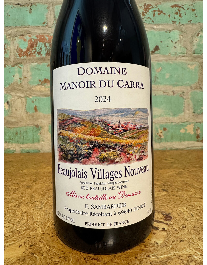 Wines DOMAINE MANOIR DU CARRA BEAUJOLAIS NOUVEAU