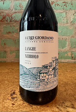 Wines LUIGI GIORDANO LANGHE NEBBIOLO