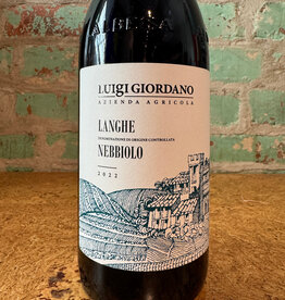 Wines LUIGI GIORDANO LANGHE NEBBIOLO