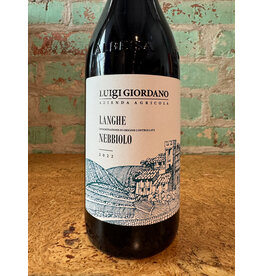 Wines LUIGI GIORDANO LANGHE NEBBIOLO