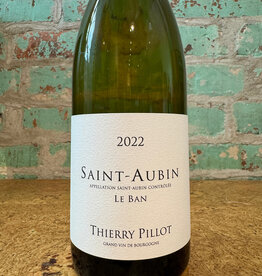 Wines THIERRY PILLOT SAINT AUBIN ‘LE BAN’ BLANC