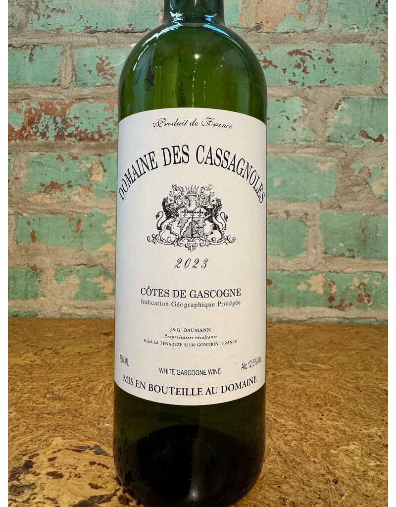 Wines DOM CASSAGNOLES COTES DE GASCOGNE BLANC