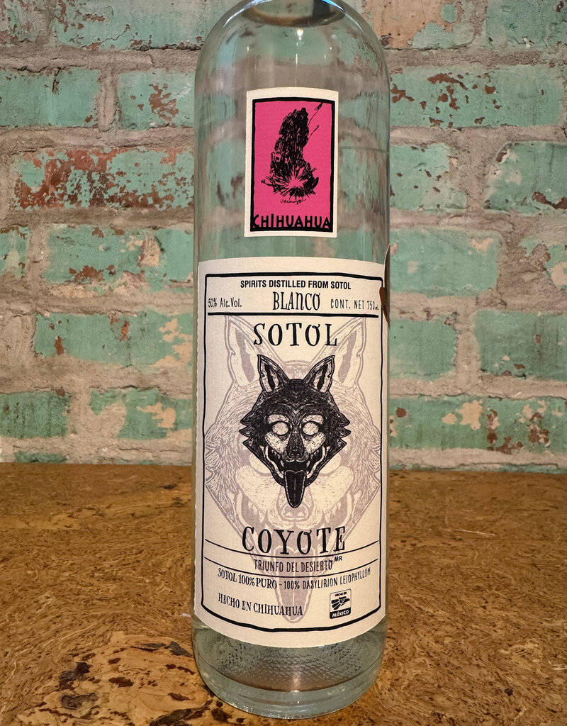 Spirits COYOTE SOTOL CHIHUAHUA BLANCO