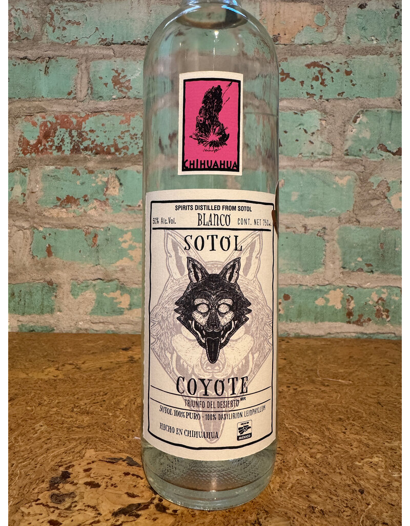 Spirits COYOTE SOTOL CHIHUAHUA BLANCO