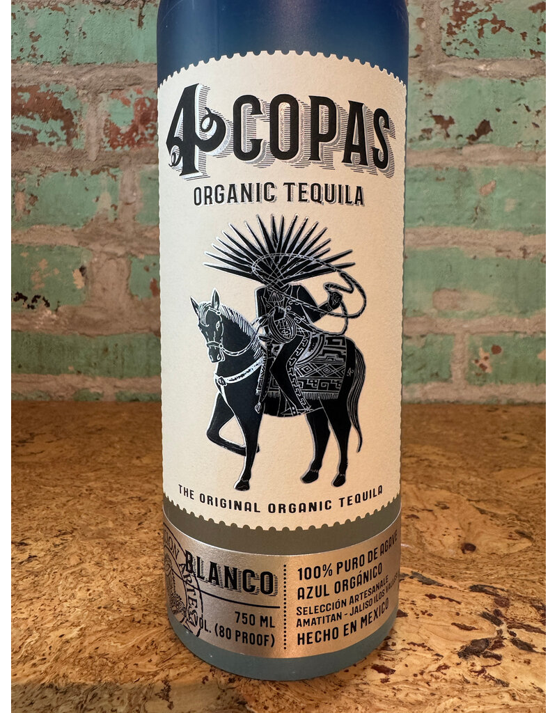 Spirits 4 COPAS ORGANIC BLANCO TEQUILA