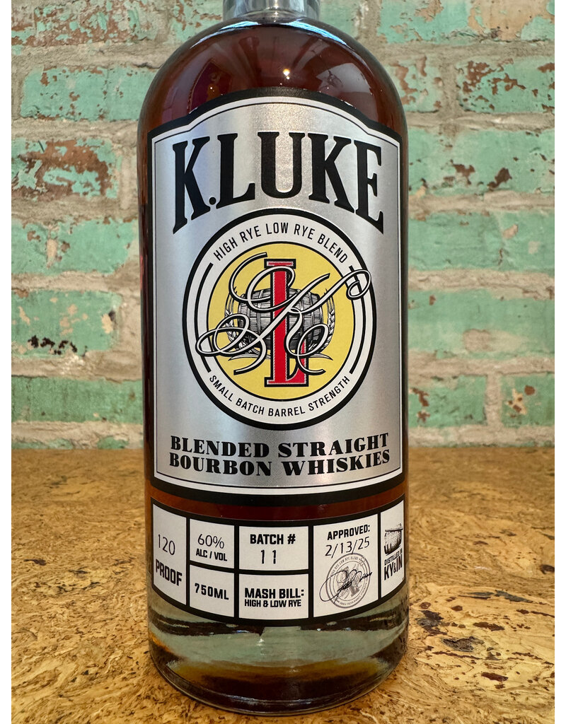 Spirits K.LUKE WHISKEY BOURBON BATCH 11