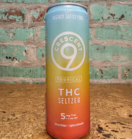 CBD/THC CRESCENT 9 TROPICAL 5MG CBD/THC SELTZER CAN