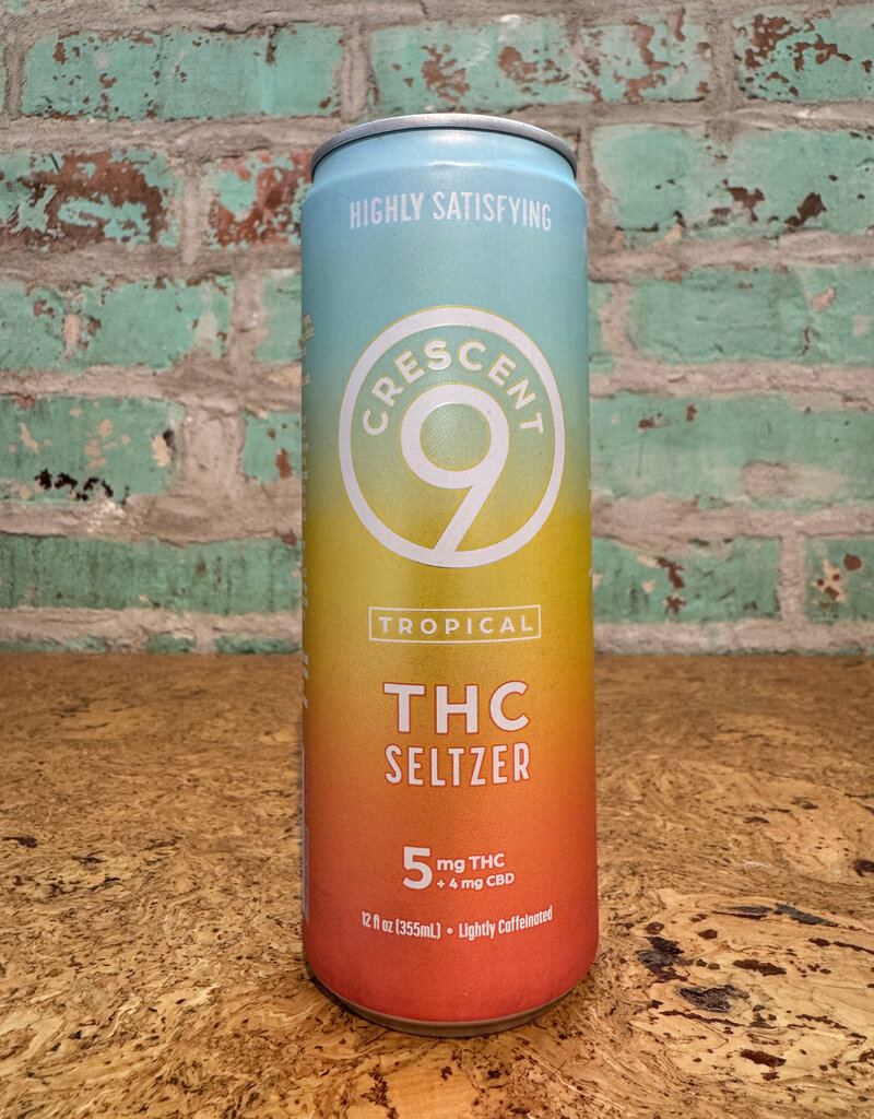 CBD/THC CRESCENT 9 TROPICAL 5MG CBD/THC SELTZER CAN