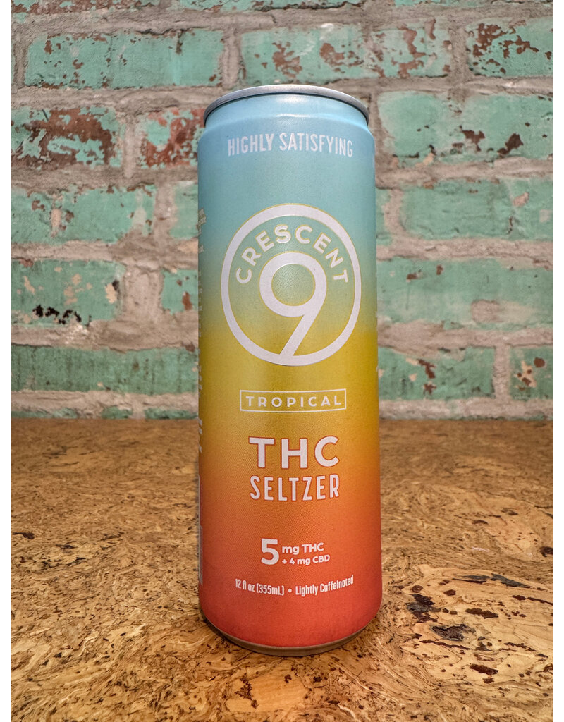 CBD/THC CRESCENT 9 TROPICAL 5MG CBD/THC SELTZER CAN