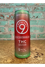 CBD/THC CRESCENT 9 SOUR WATERMELON 5MG CBD/THC SELTZER CAN