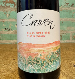 Wines CRAVEN PINOT GRIS STELLENBOSCH SOUTH AFRICA