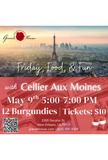 Entry Fee FRIDAY FOOD AND FUN: MAY 9TH 5:00 PM - 7:00 PM