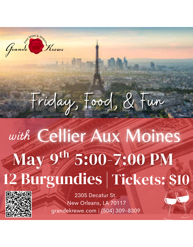 Entry Fee FRIDAY FOOD AND FUN: MAY 9TH 5:00 PM - 7:00 PM