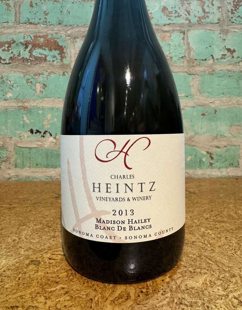 Wines CHARLES HEINTZ 'MADISON HAILEY' BLANC DE BLANCS 2013 SONOMA BRUT