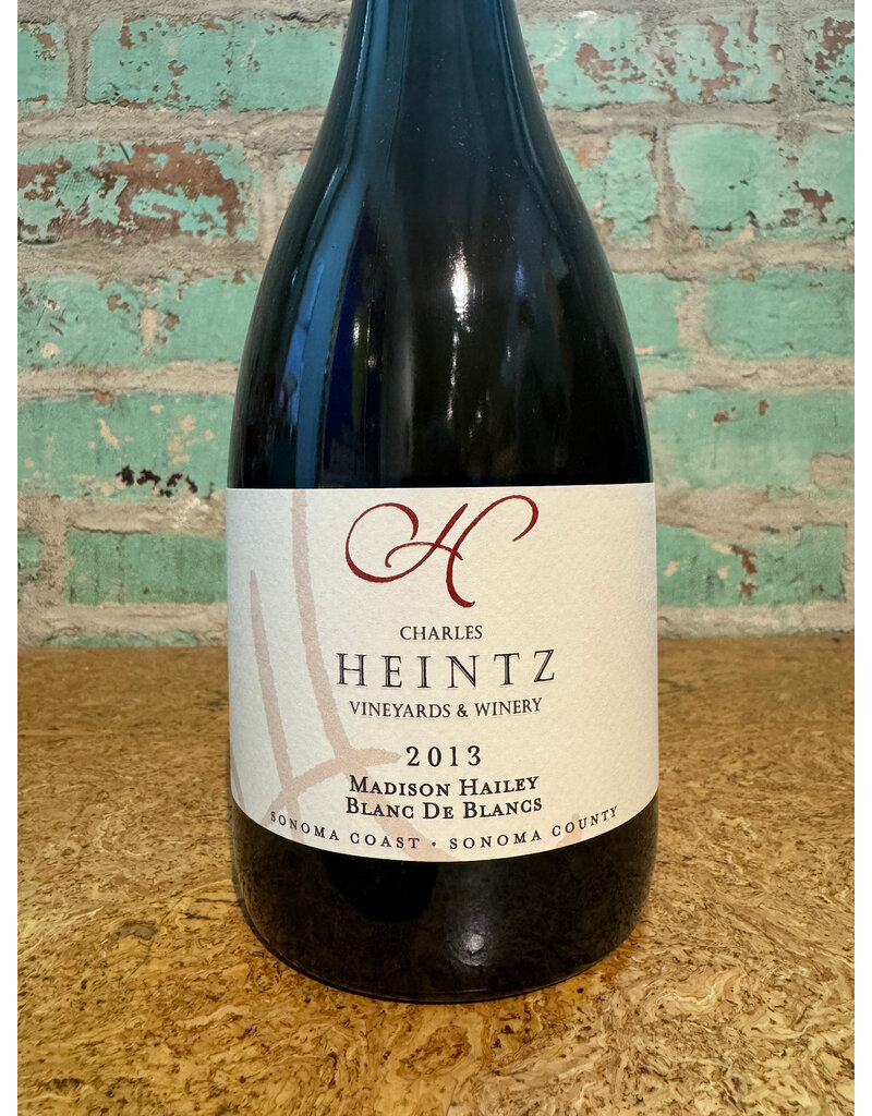 Wines CHARLES HEINTZ 'MADISON HAILEY' BLANC DE BLANCS 2013 SONOMA BRUT