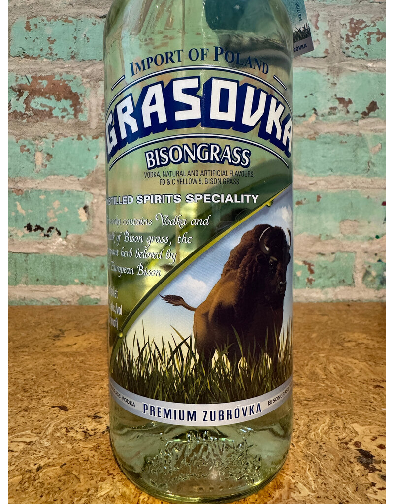 Spirits GRASOVKA BISON VODKA 1L