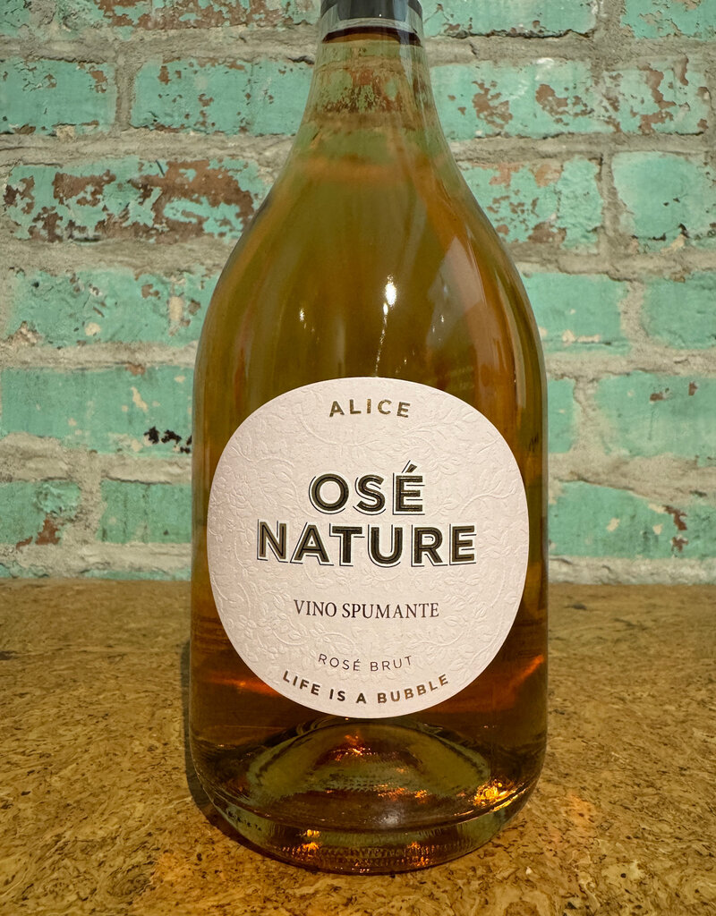 Wines ALICE 'OSE' BRUT NATURE ROSE ITALY
