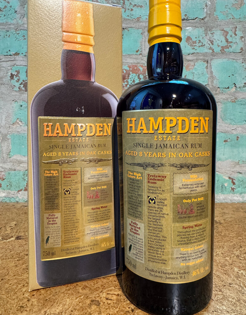 Spirits HAMPDEN 8 YEAR RUM JAMAICA