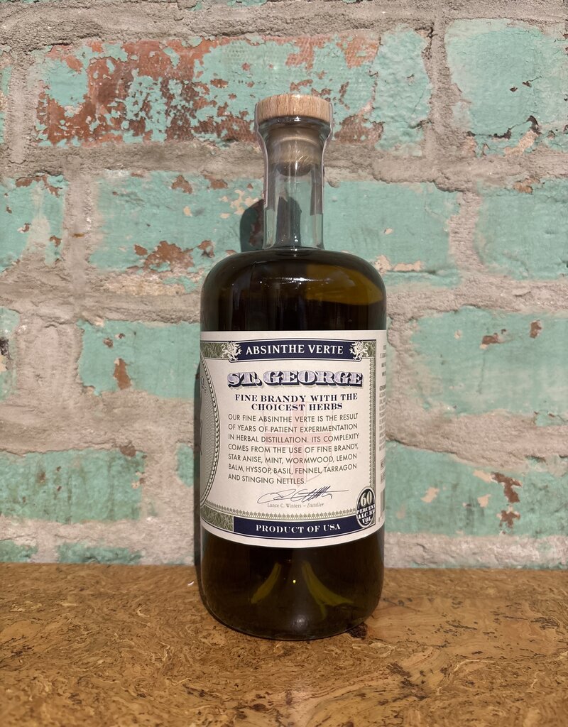 ST GEORGE ABSINTHE VERTE CALIFORNIA