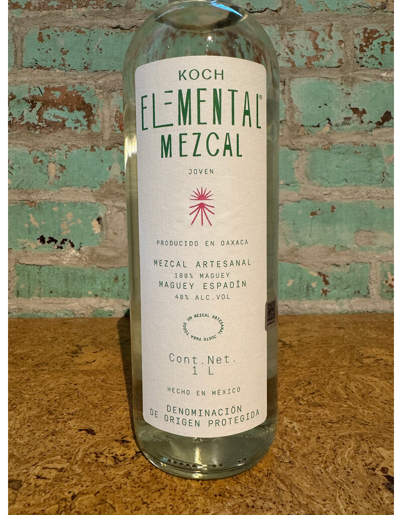 Spirits KOCH EL 'ELEMENTAL' ESPADIN MEZCAL 1L
