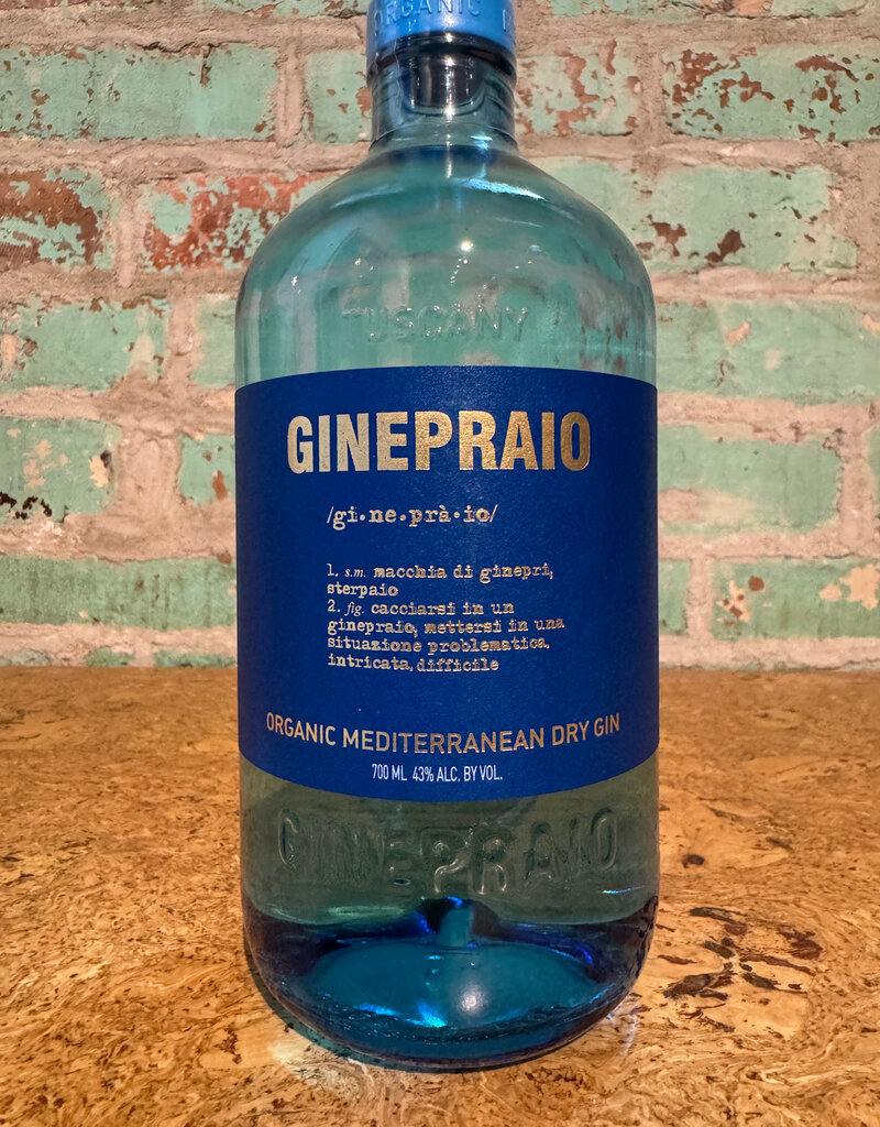 Spirits GINEPRAIO GIN TUSCANY ITALY
