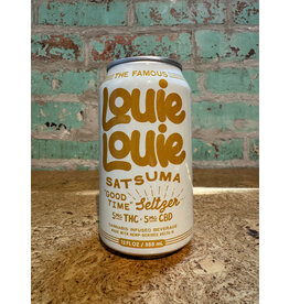 CBD/THC LOUIE LOUIE SELTZER SATSUMA 5MG CBD/THC SELTZER CAN