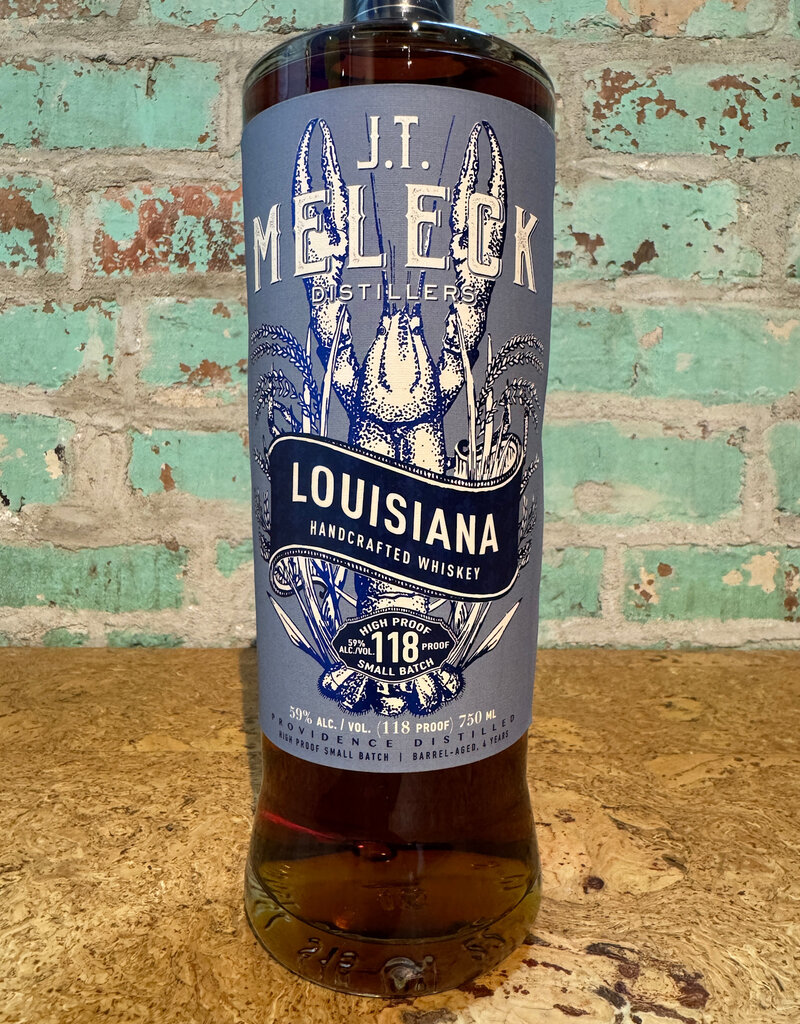 Spirits JT MELECK LOUISIANA RICE WHISKEY