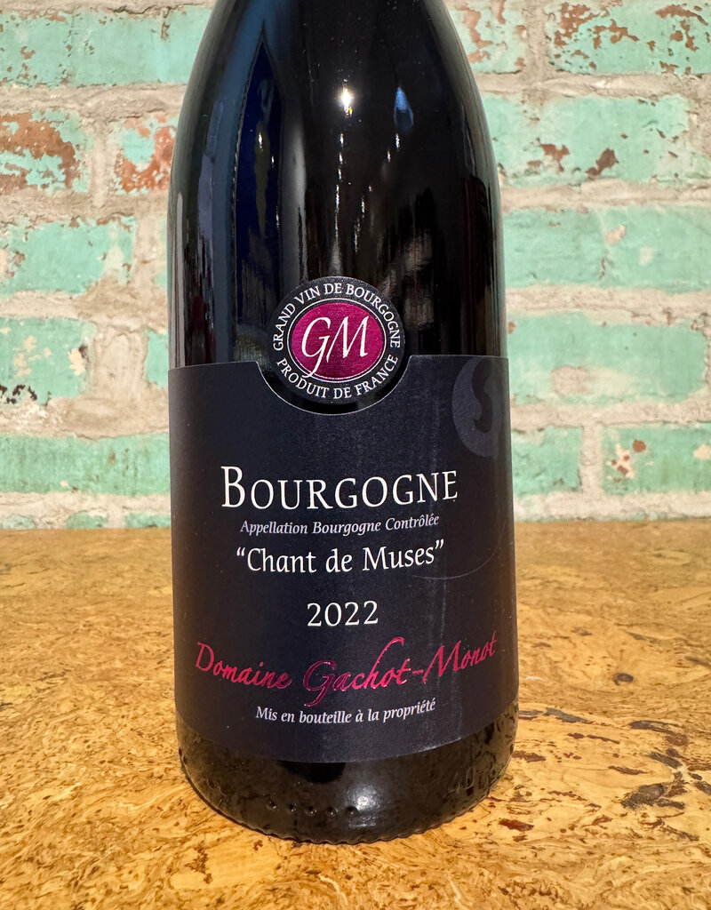 DOMAINE GACHOT-MONOT 'CHANT DE MUSES' BOURGOGNE ROUGE
