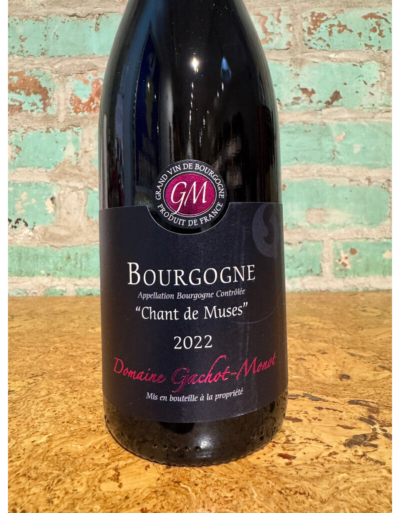 DOMAINE GACHOT-MONOT 'CHANT DE MUSES' BOURGOGNE ROUGE