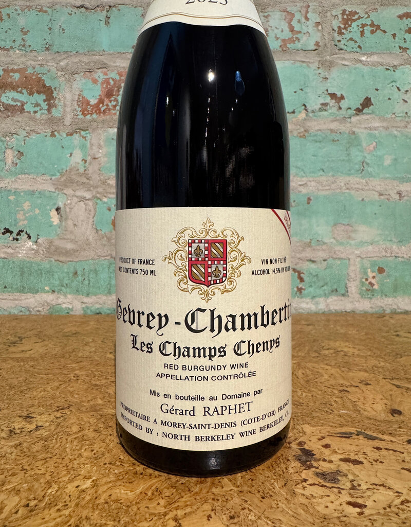 DME GERARD RAPHET 'LES CHAMPS CHENYS' GEVREY-CHAMBERTIN VIELLIES VIGNES